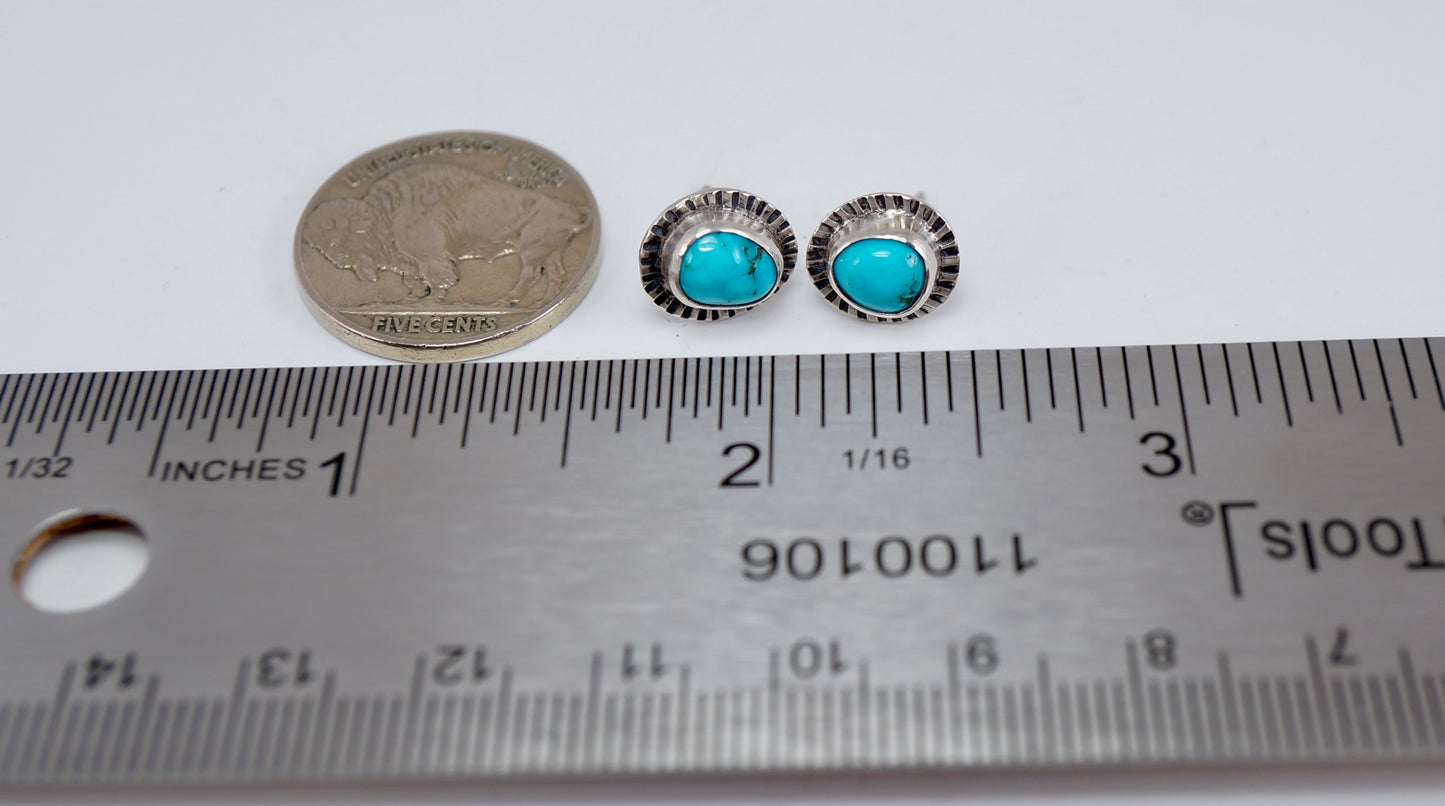 Turquoise Stud Earrings