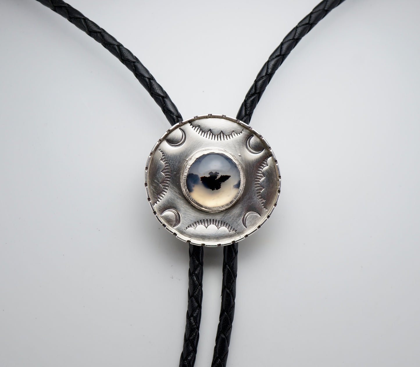 Montana Agate Bolo Tie