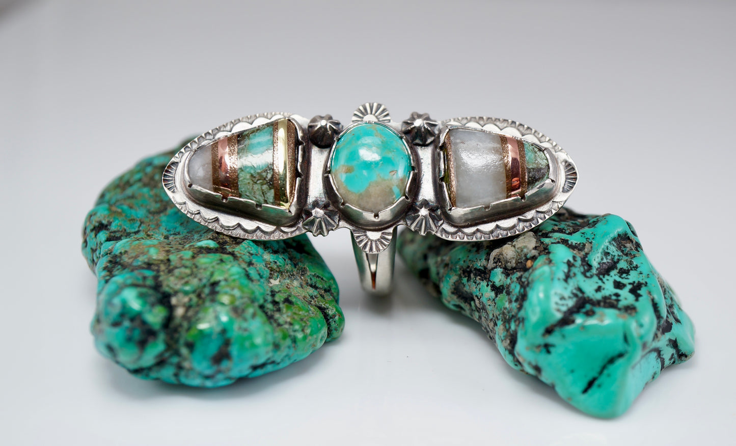 Turquoise Bold Elongated Ring