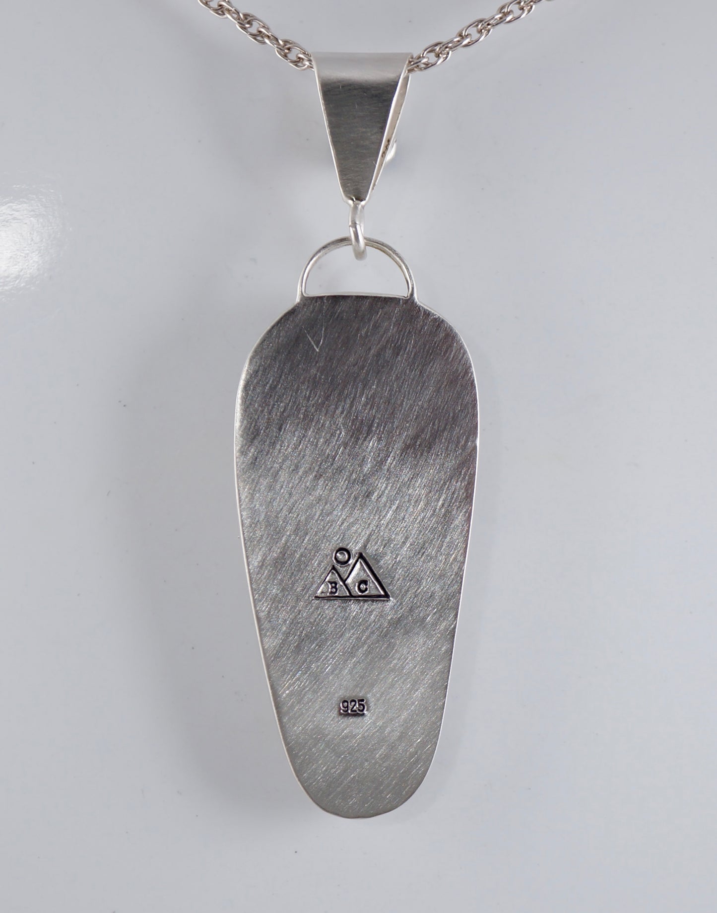 Montana Agate – Sterling Silver Pendant, One-of-a-Kind Artisan Jewelry