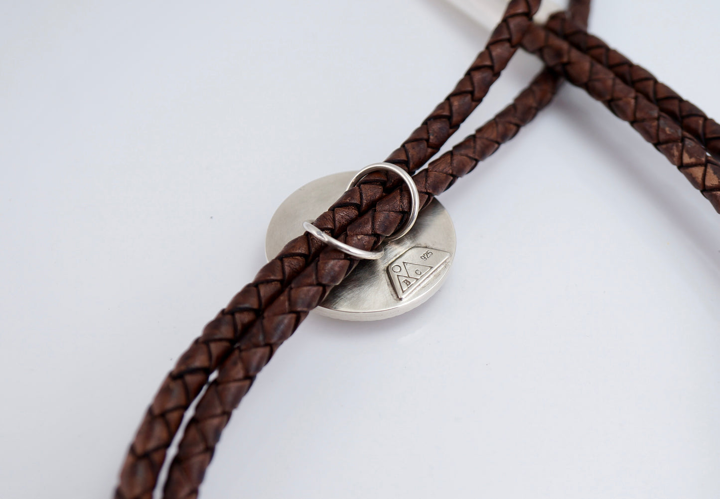 Genuine Turquoise Bolo Tie in Sterling and Fine Silver, Handcrafted One-of-a-Kind Western Jewelry