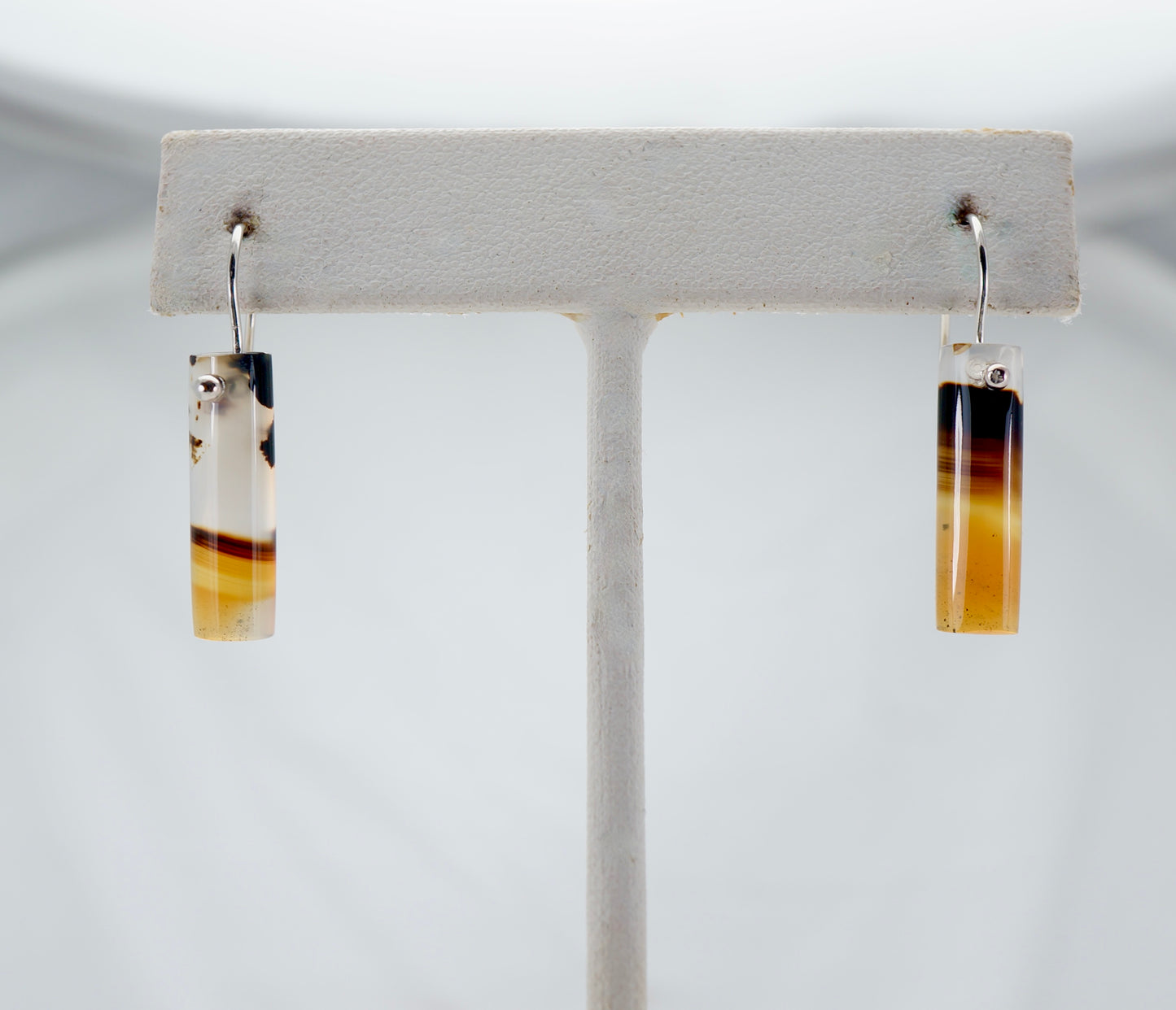 Montana Agate Dangle Earrings