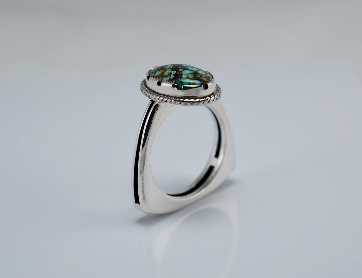 Turquoise & Sterling Silver Ring