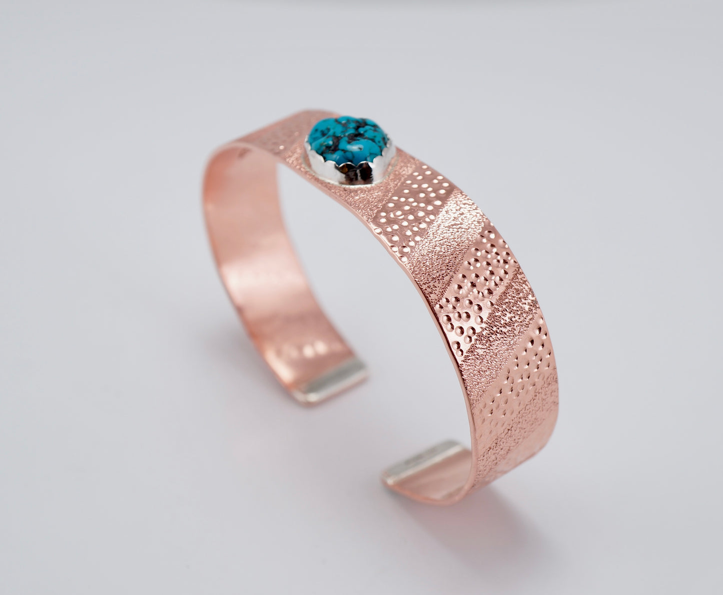 Turquoise and Copper Bracelet