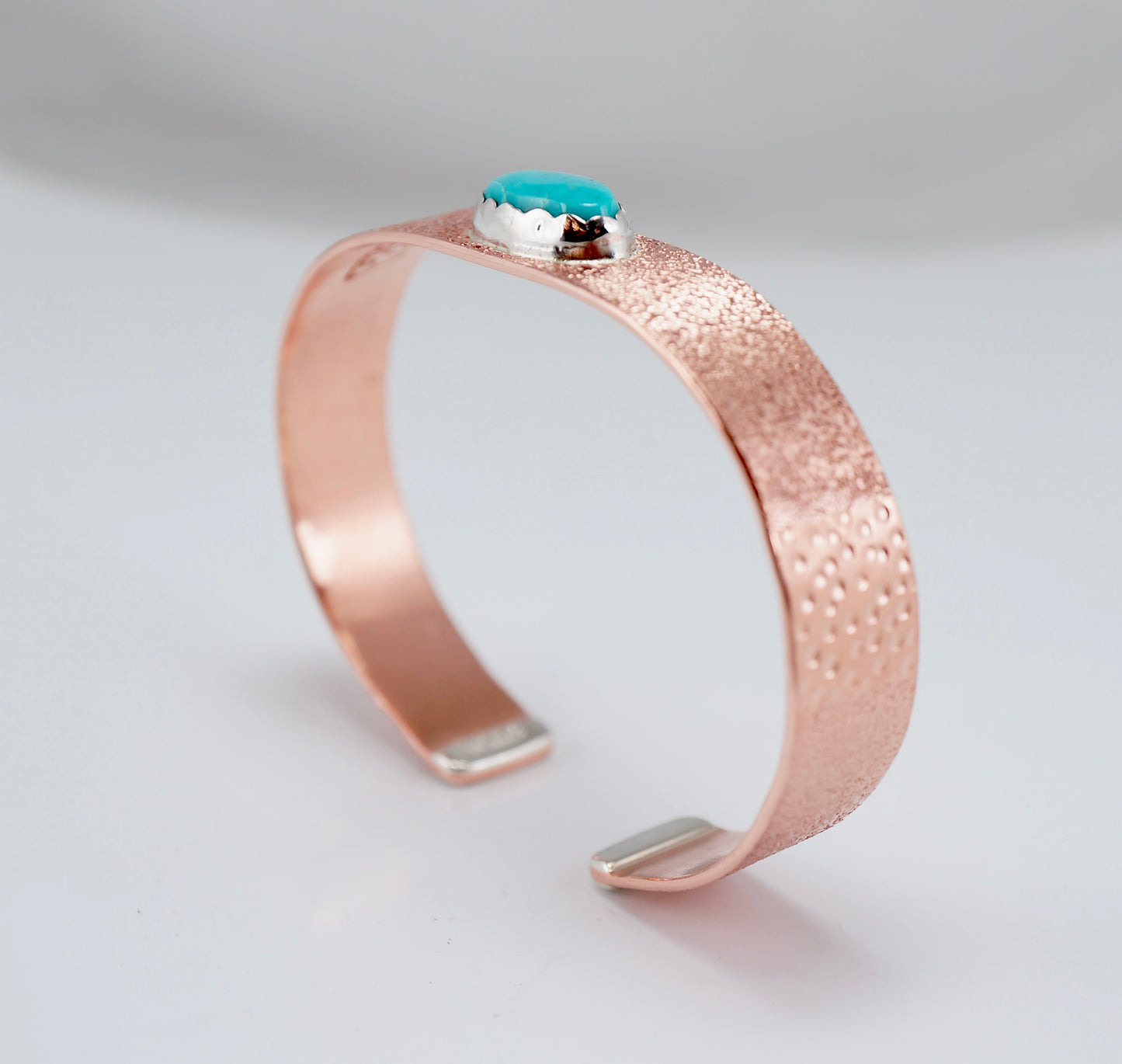 Turquoise and Copper Bracelet