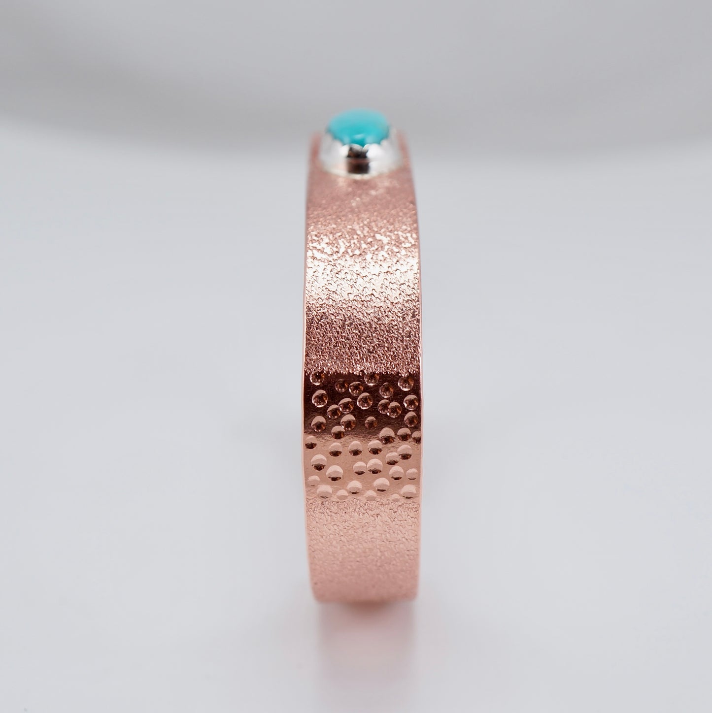 Turquoise and Copper Bracelet