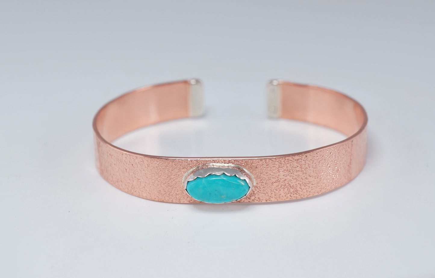 Turquoise and Copper Bracelet