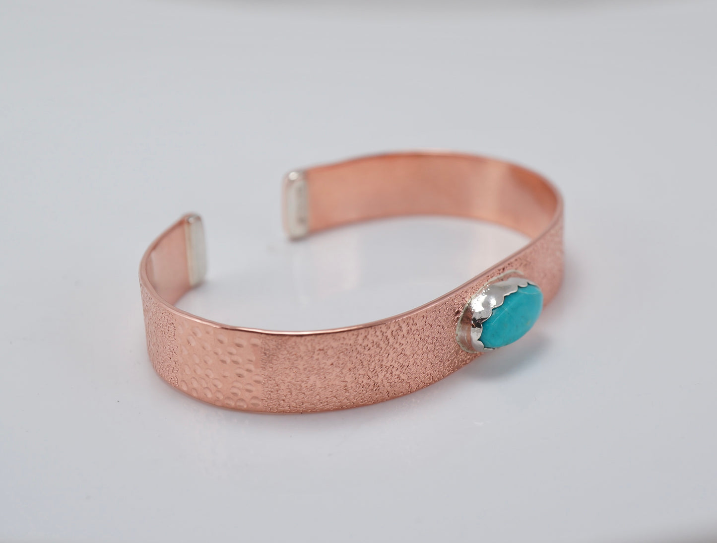 Turquoise and Copper Bracelet