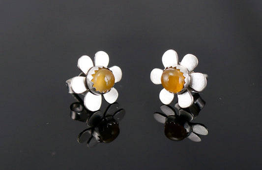 Montana Agate Studs