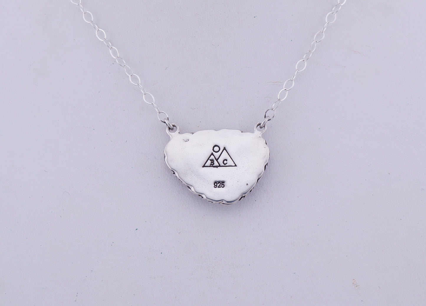 Handcrafted Turquoise and Sterling Silver Necklace
