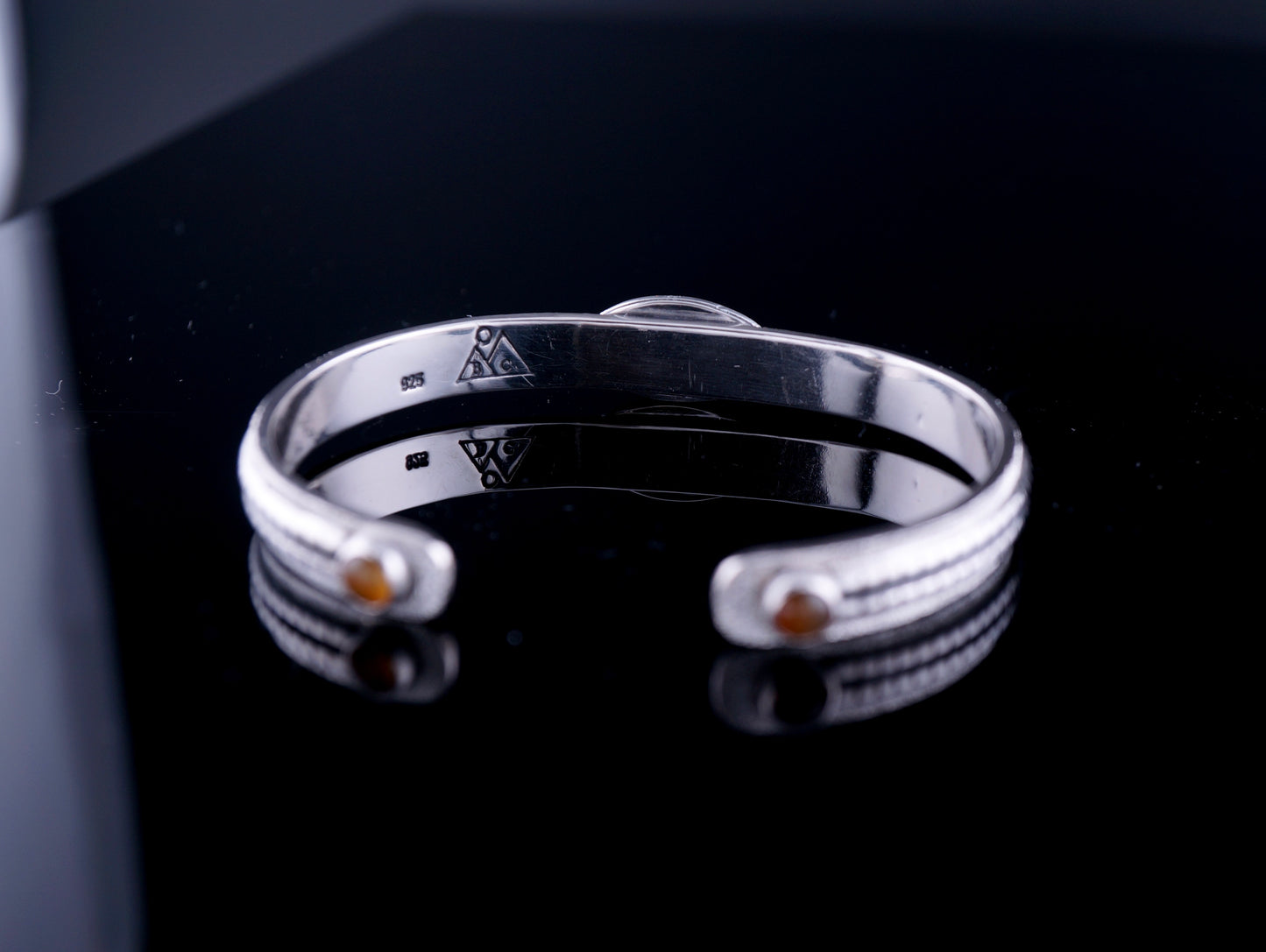 Montana Agate Sterling Silver Cuff Bracelet | Handcrafted Western Statement | One of a Kind Artisan Jewelry