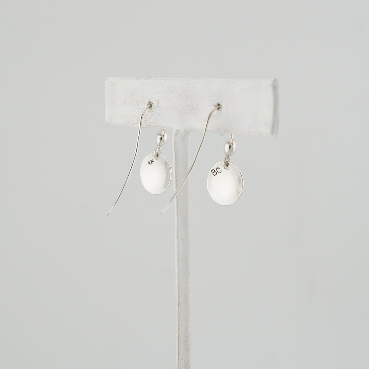 Handcrafted Sterling Silver Horseshoe Dangle Earrings, One-of-a-Kind Western Jewelry