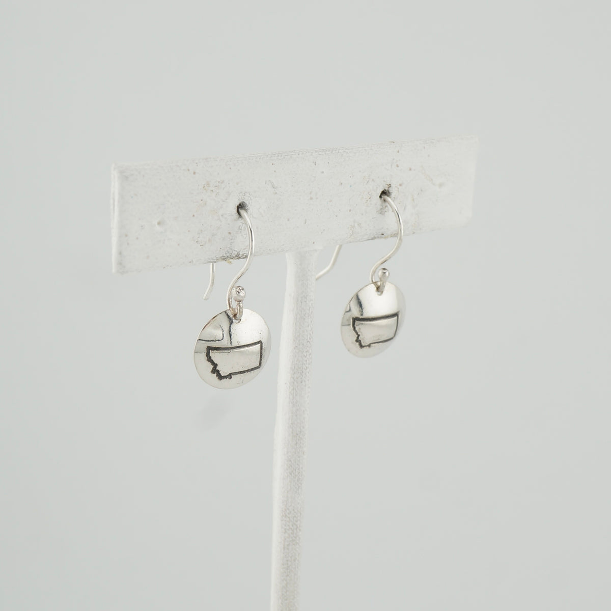 Handcrafted Sterling Silver ‘Montana’ Dangle Earrings, One-of-a-Kind Western Jewelry