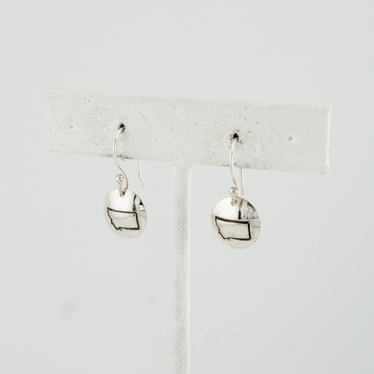 Handcrafted Sterling Silver ‘Montana’ Dangle Earrings, One-of-a-Kind Western Jewelry