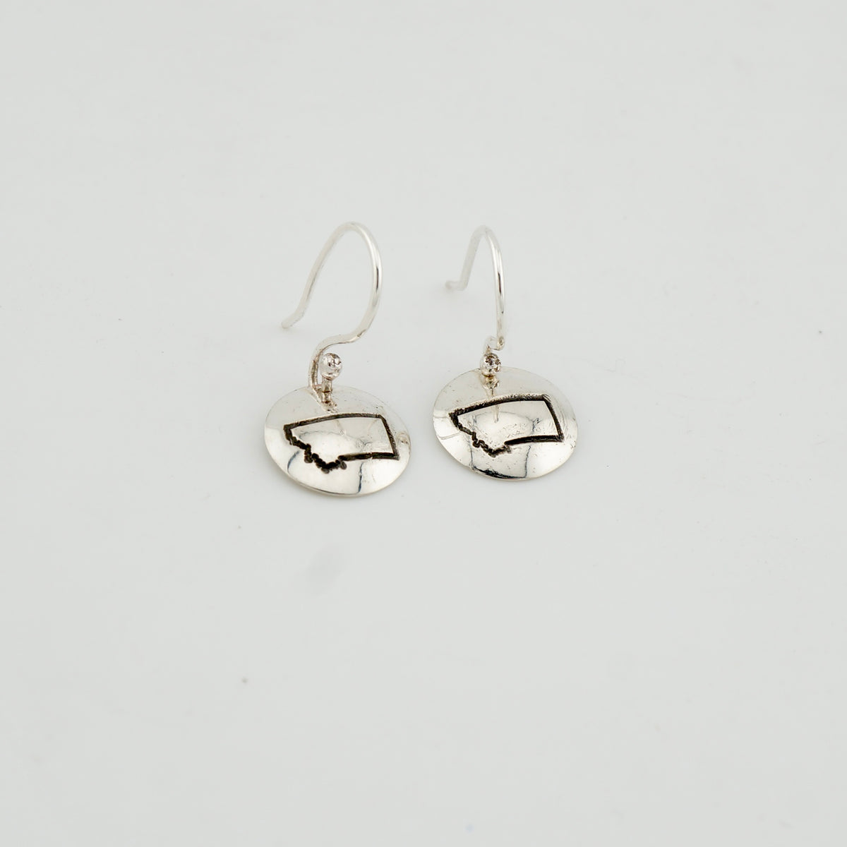 Handcrafted Sterling Silver ‘Montana’ Dangle Earrings, One-of-a-Kind Western Jewelry