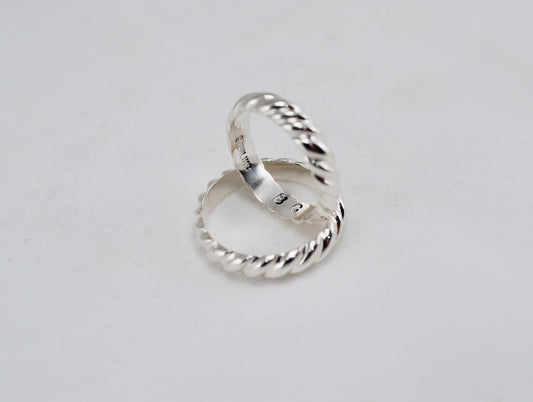 Hand-carved Sterling Silver Ring