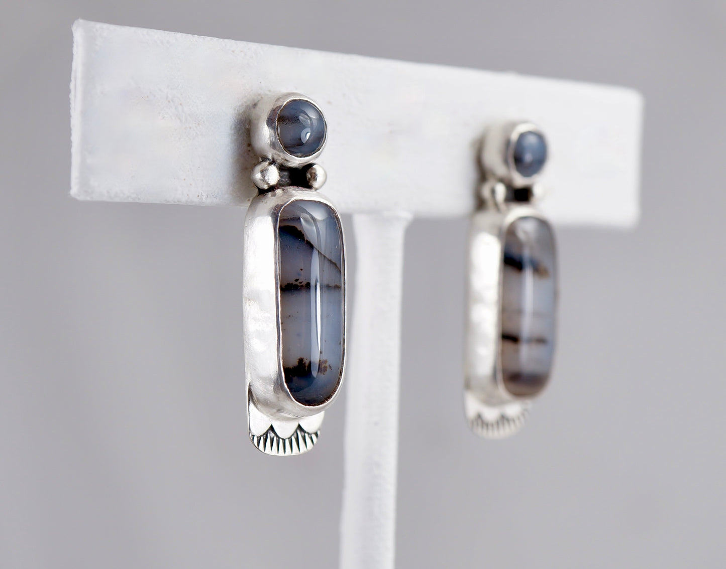 Montana Agate Drop Earrings